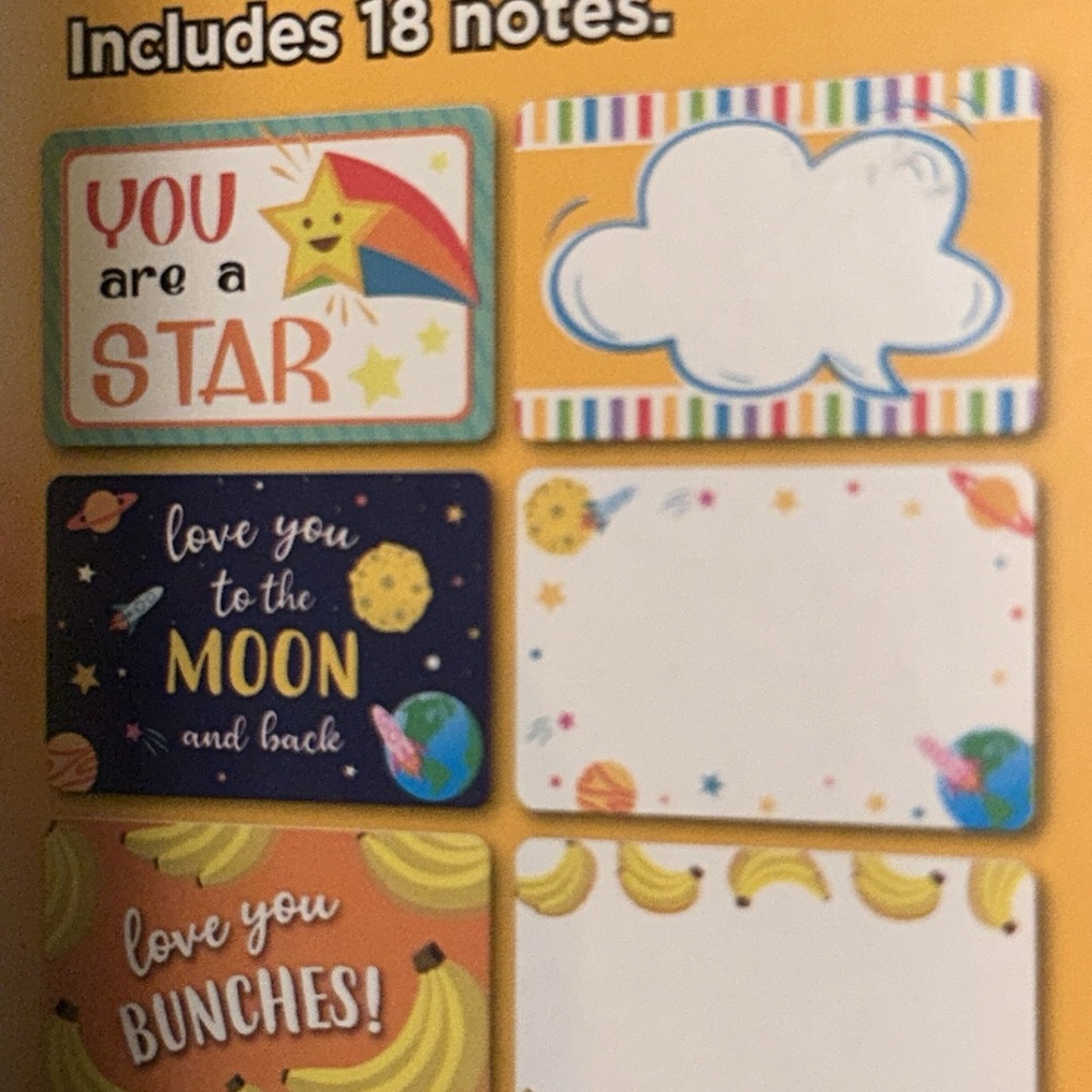 New Lunch Box Note Cards - 18 ct - Picture 10 of 10